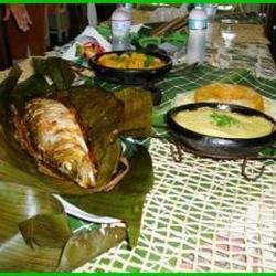 Peixe na Folha de Bananeira
