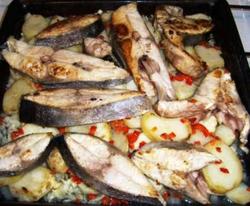 Palometa al Horno