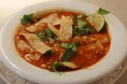 Sopa de Tortillas 