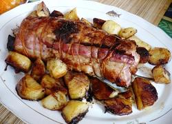 Pernil de Cerdo Relleno